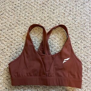 Flag nor Fail Ascend Peak Mesh Bra Pumpkin Large